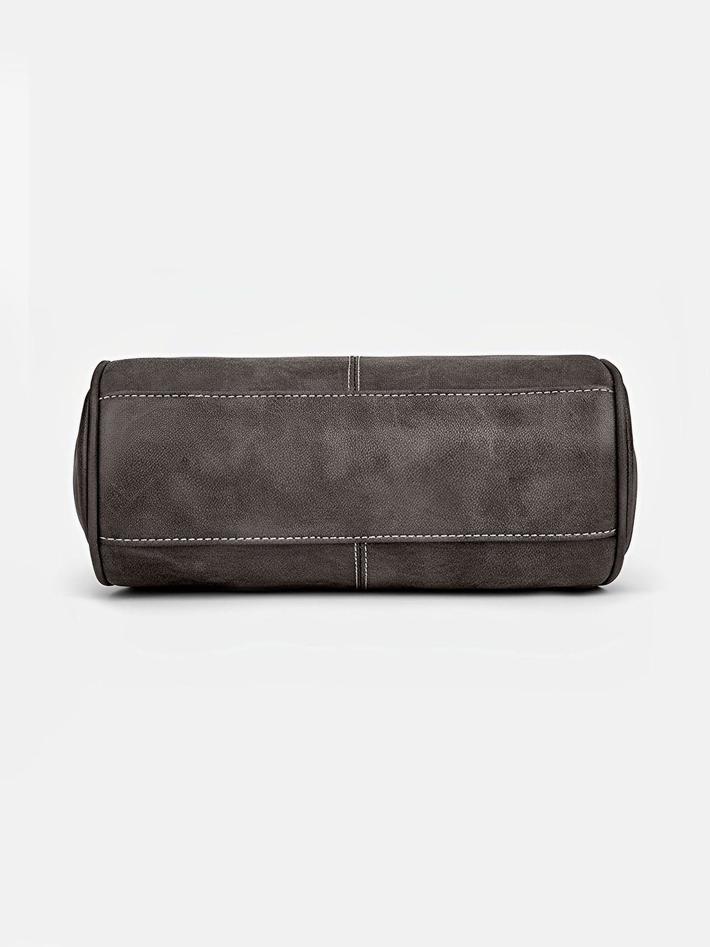 Faux Leather Handbag Crossbody Clasp Closure Bag