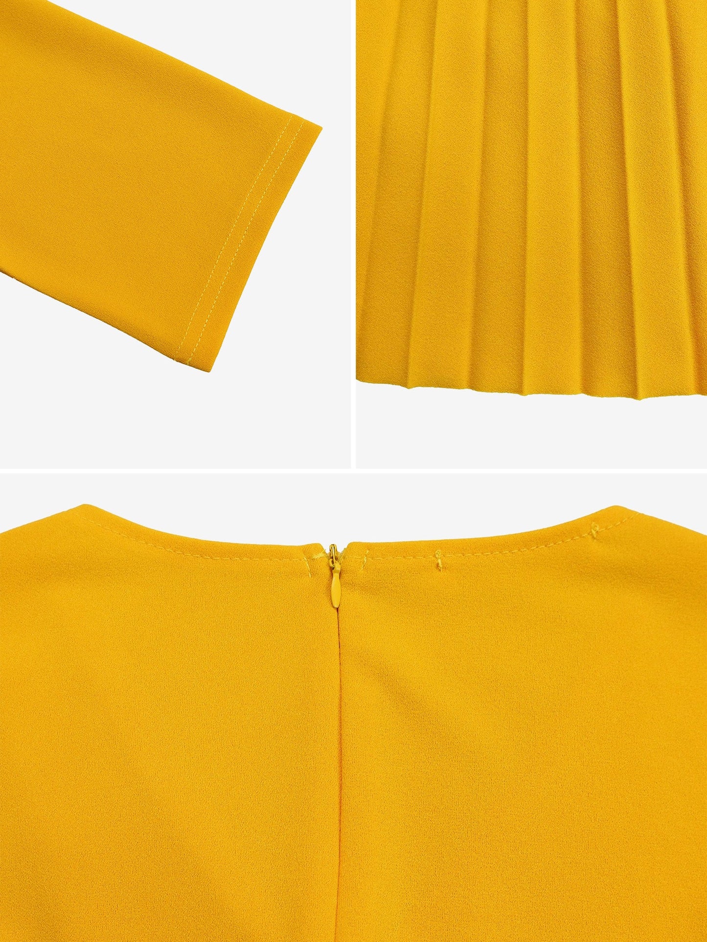 V Neck Short Sleeves Pleated Belted A-Line Midi Dress