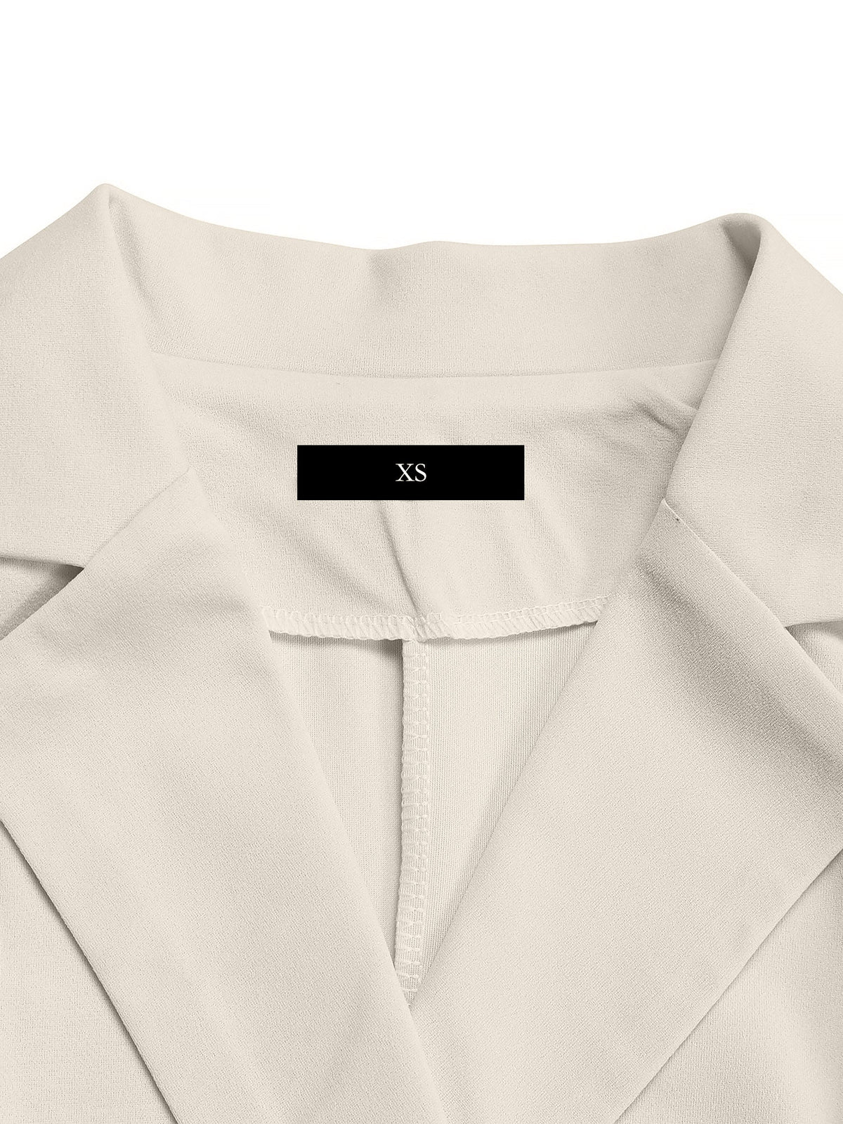 Notched Lapel Colorblock Belted Pleated Midi Dress