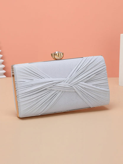 Twist Knot Evening Clutch Bag Shoulder Bag