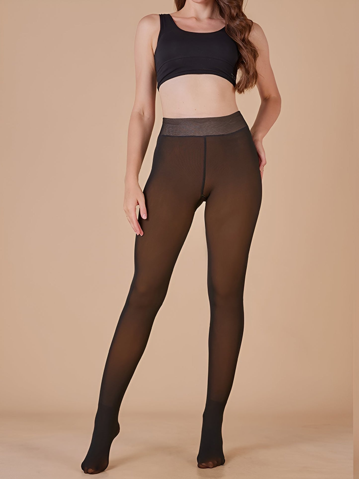 Fleece-lined Thickened Fall Winter Pantyhose