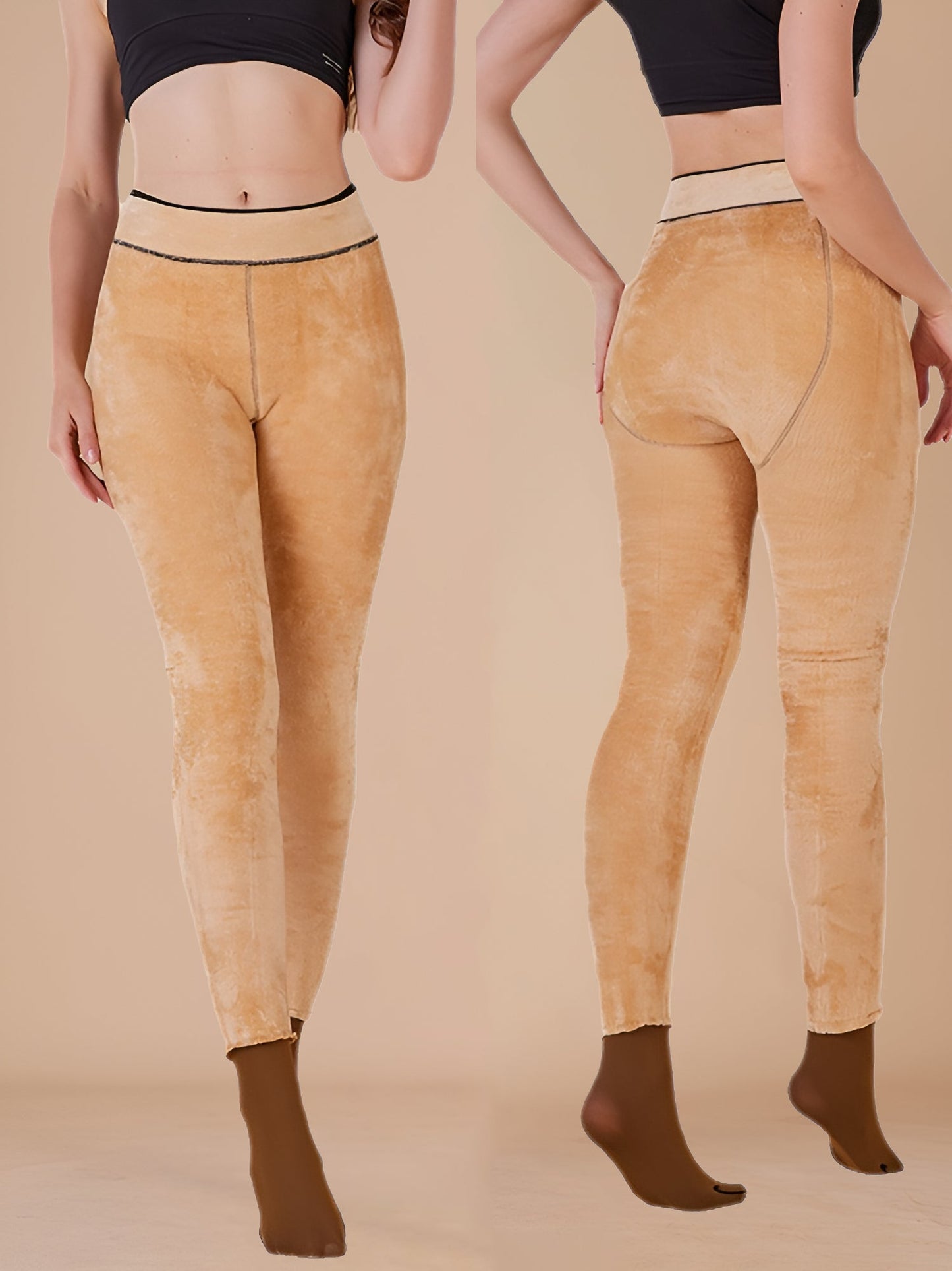 Fleece-lined Thickened Fall Winter Pantyhose