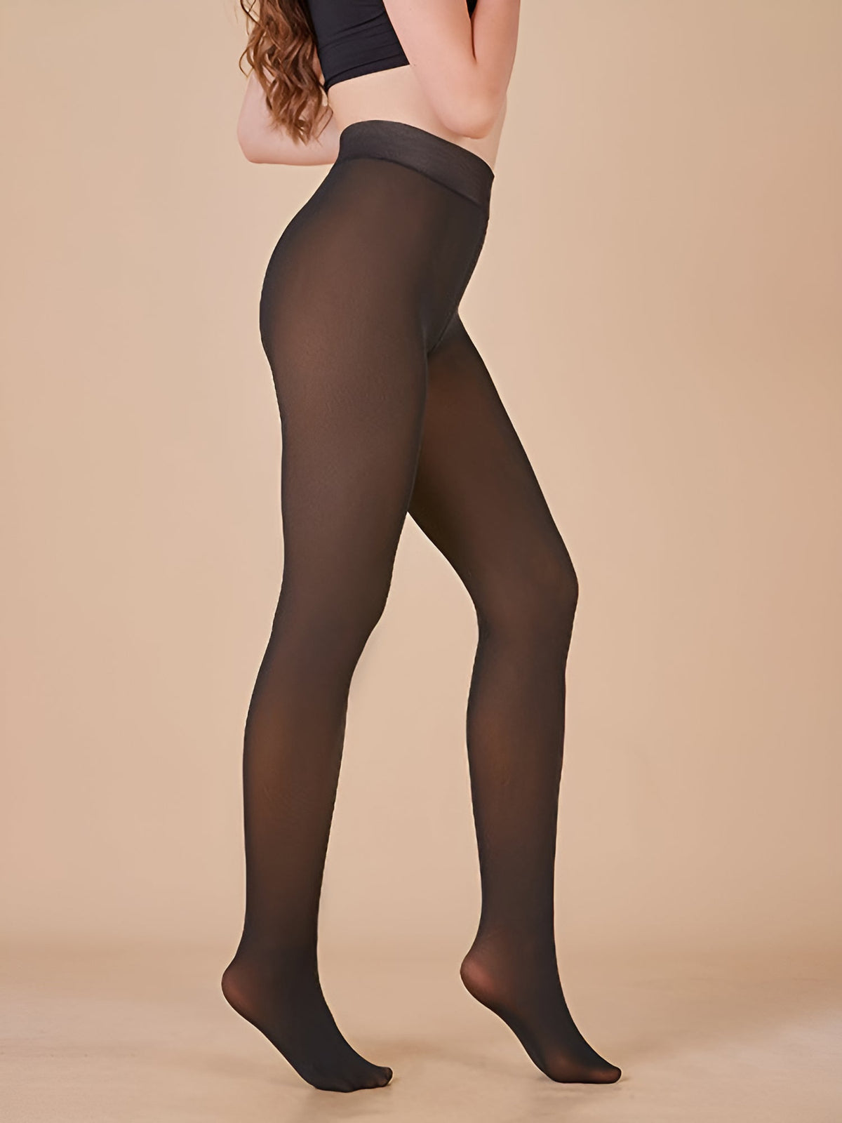 Fleece-lined Thickened Fall Winter Pantyhose