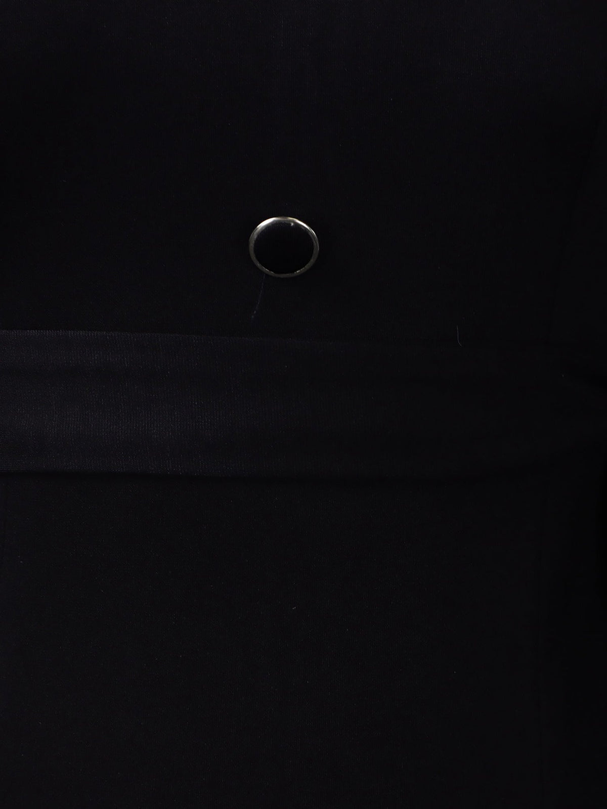 Notched Neck 3/4 Sleeves Midi Sheath Dress