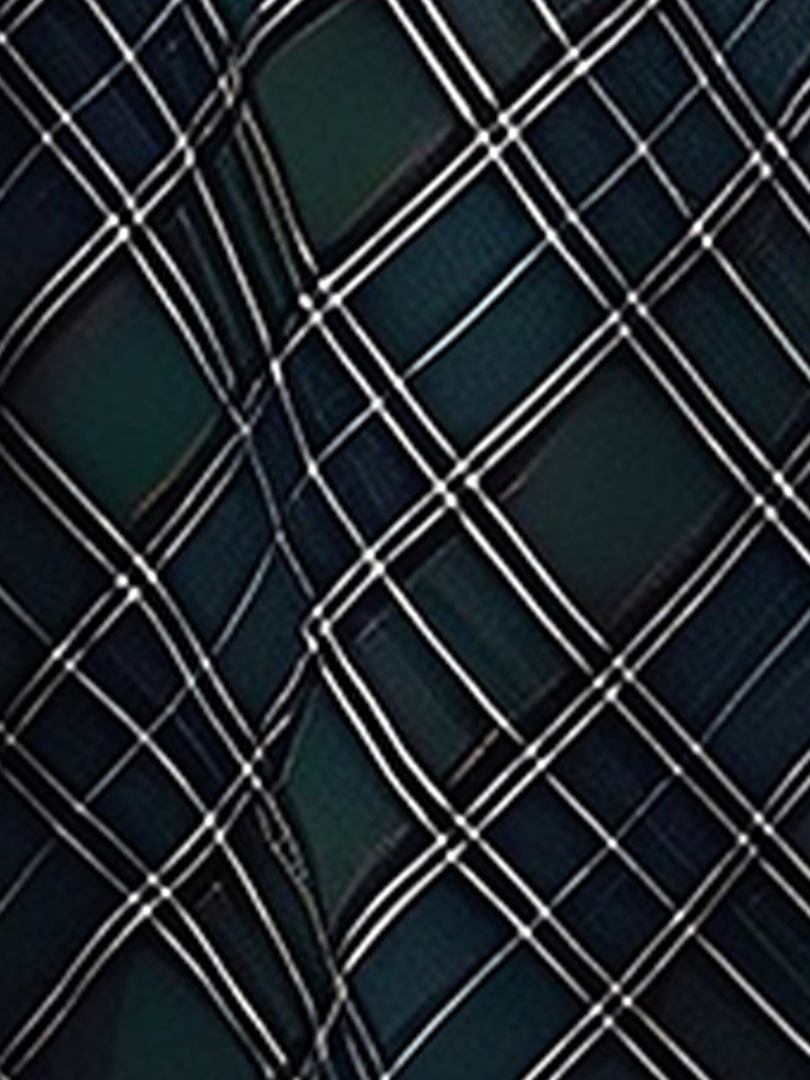 Christmas Plaid Pockets A-line Maxi Skirt