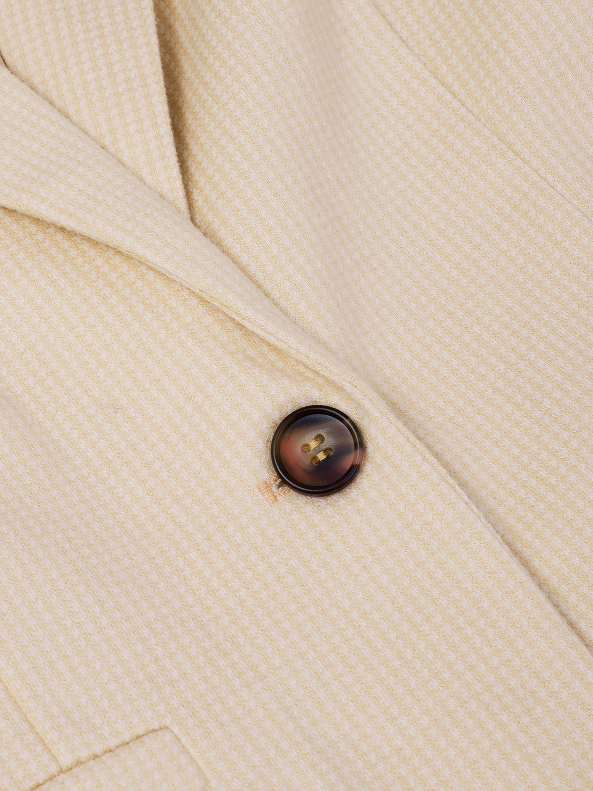 Notched Lapel Lined Long Sleeves Work Office Blazer