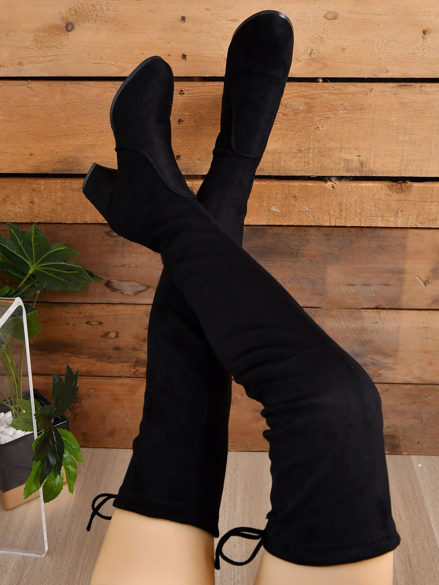 Women's Chunky High Heels Over-the-knee Boots