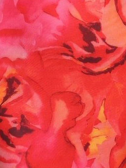 3D Floral Sleeveless One Shoulder Maxi Dress