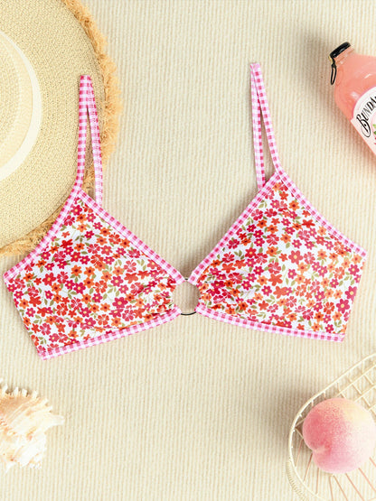 Graphic Triangle Cup Swimsuit Bikinis Sets