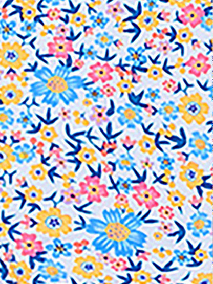 Printed High Waisted Resort Swimsuit Bikinis Sets