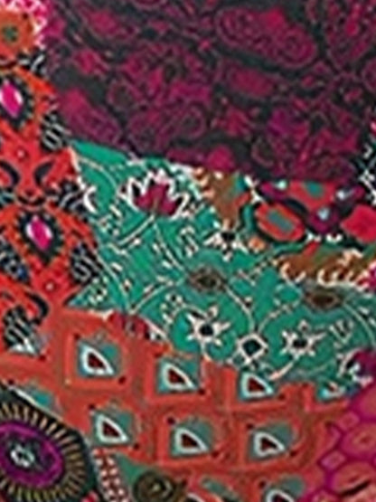 Halter Neck Boho Printed Backless Swimwear Bikinis Sets