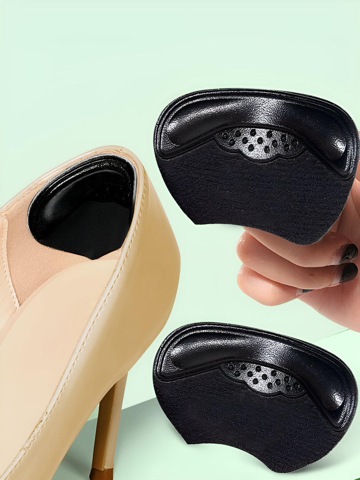 5 Pairs Heel Cushion Pads for High Heels Anti-Slip Heel Pads