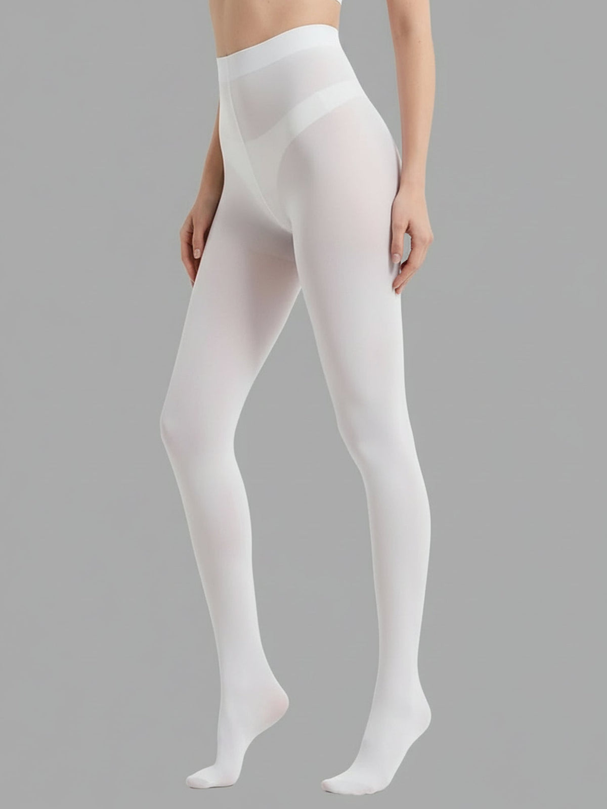 2 Pairs 80D Seamless Crotch Colorful Velvet Tights