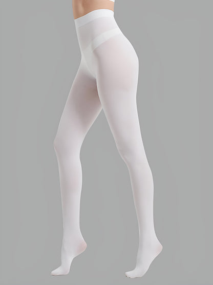 2 Pairs 80D Seamless Crotch Colorful Velvet Tights