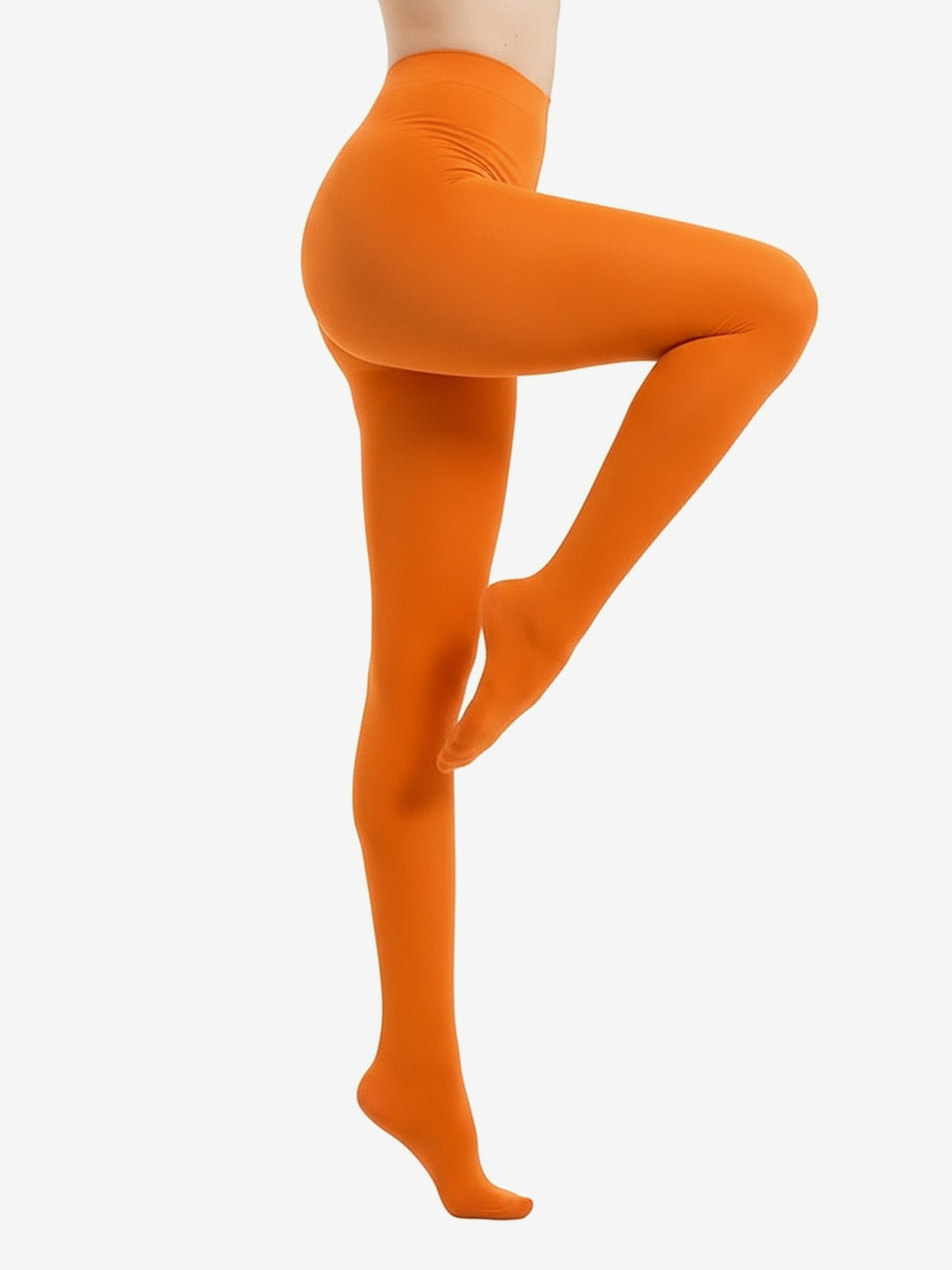 2 Pairs 80D Seamless Crotch Colorful Velvet Tights