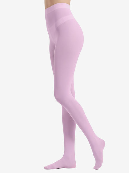 2 Pairs 80D Seamless Crotch Colorful Velvet Tights