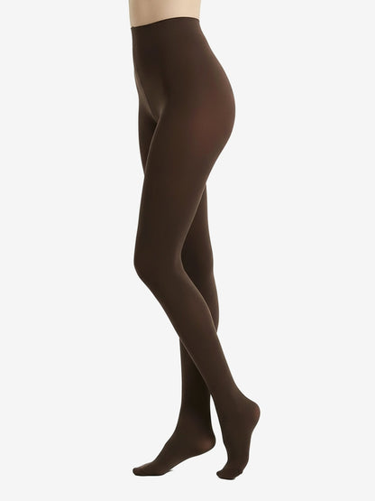2 Pairs 80D Seamless Crotch Colorful Velvet Tights