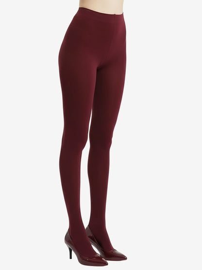 2 Pairs 80D Seamless Crotch Colorful Velvet Tights