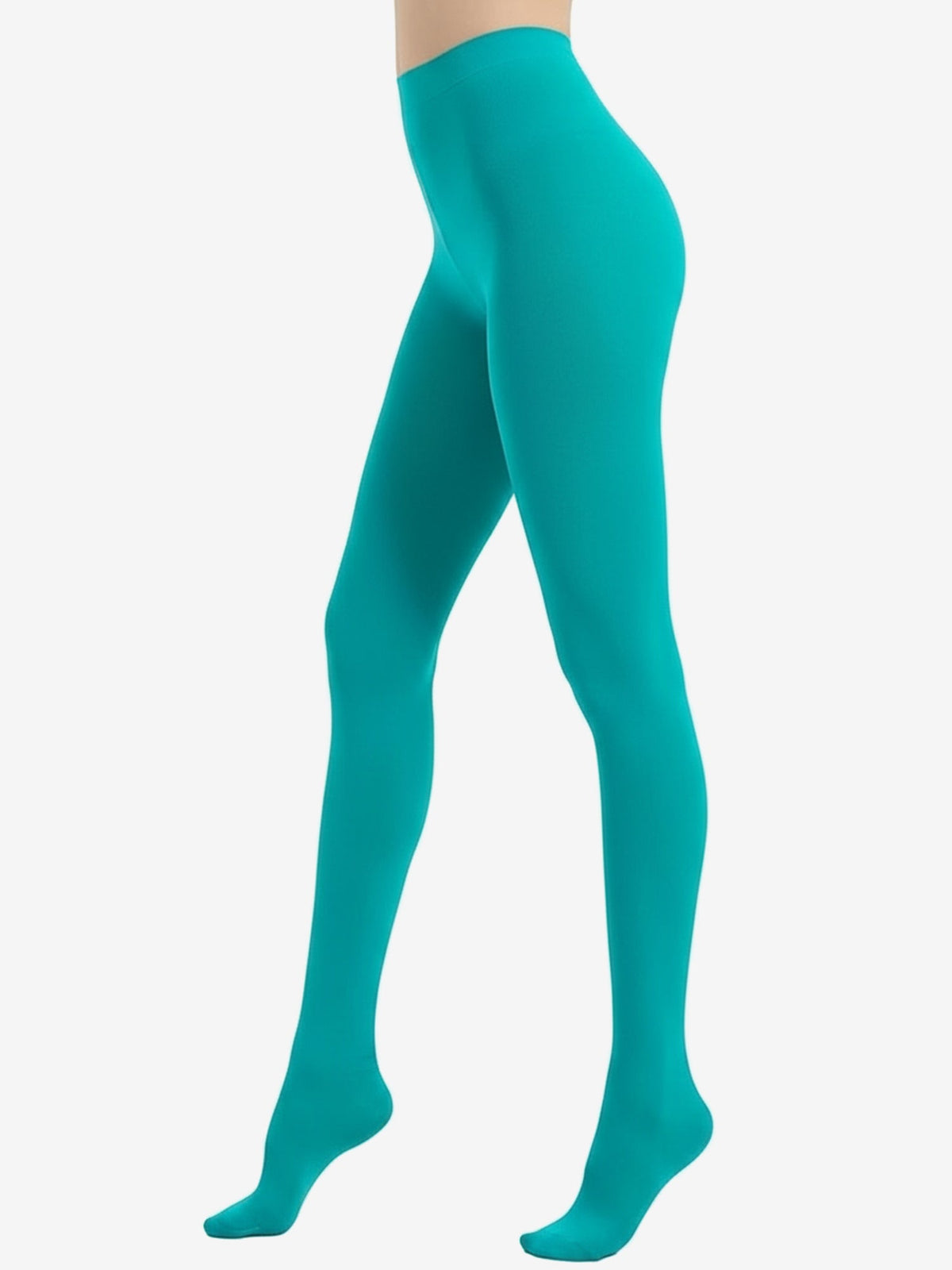 2 Pairs 80D Seamless Crotch Colorful Velvet Tights
