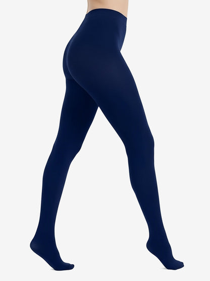 2 Pairs 80D Seamless Crotch Colorful Velvet Tights