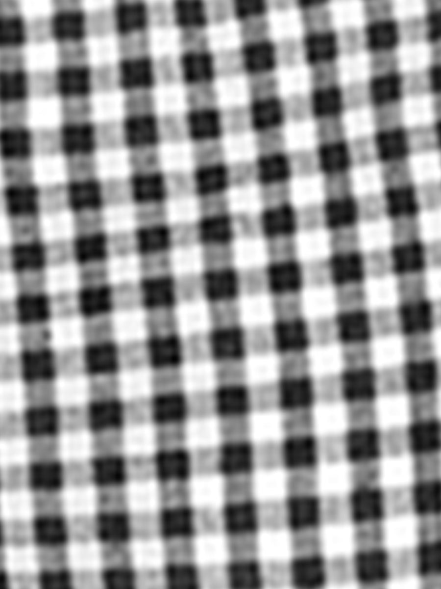 Gingham Elastic Waist Pocket Wide Legs Long Trousers Pants