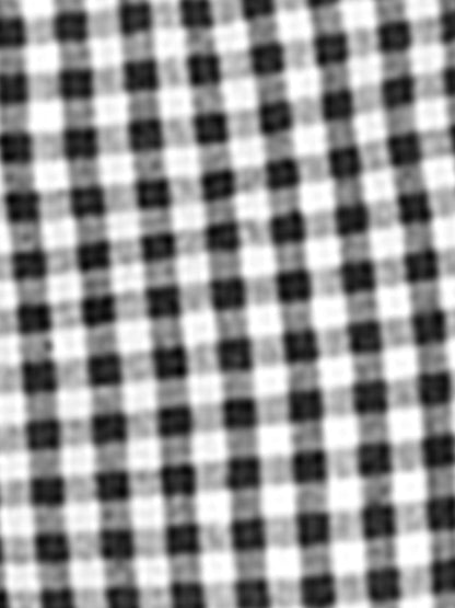 Gingham Elastic Waist Pocket Wide Legs Long Trousers Pants