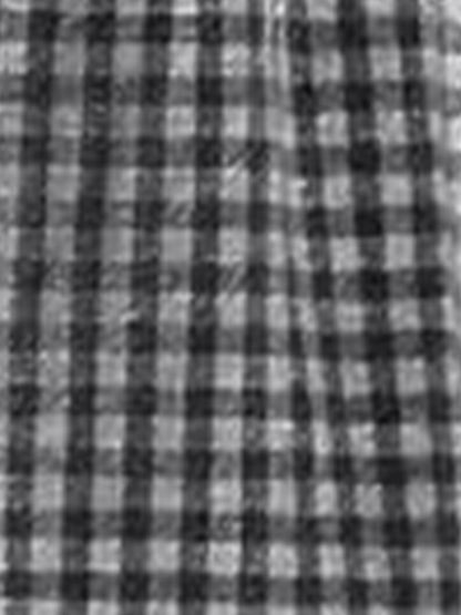 Gingham Button Down Cap Sleeve Blouse