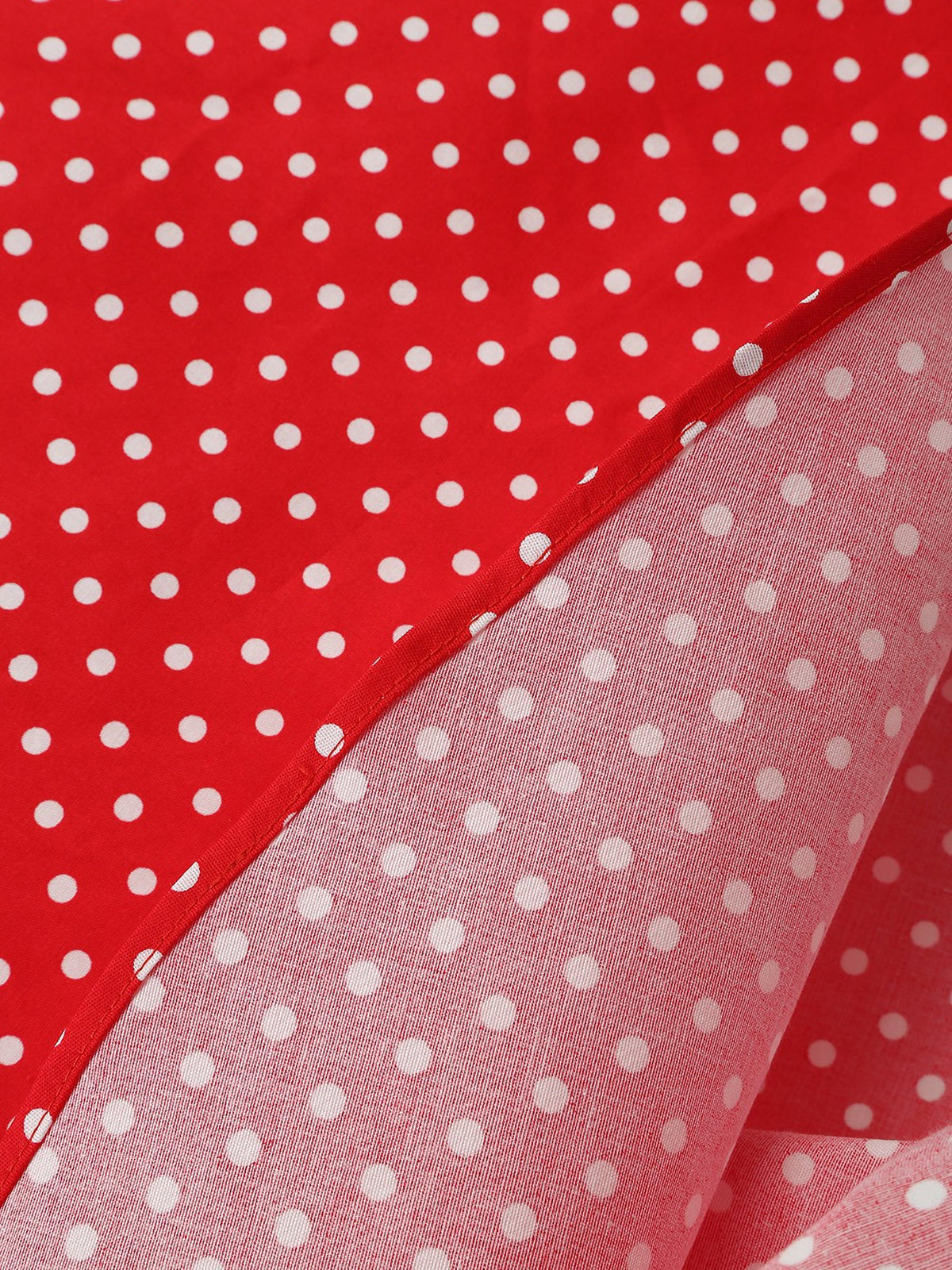 Polka Dots Lapel Button Down Belted Midi Swing Dress