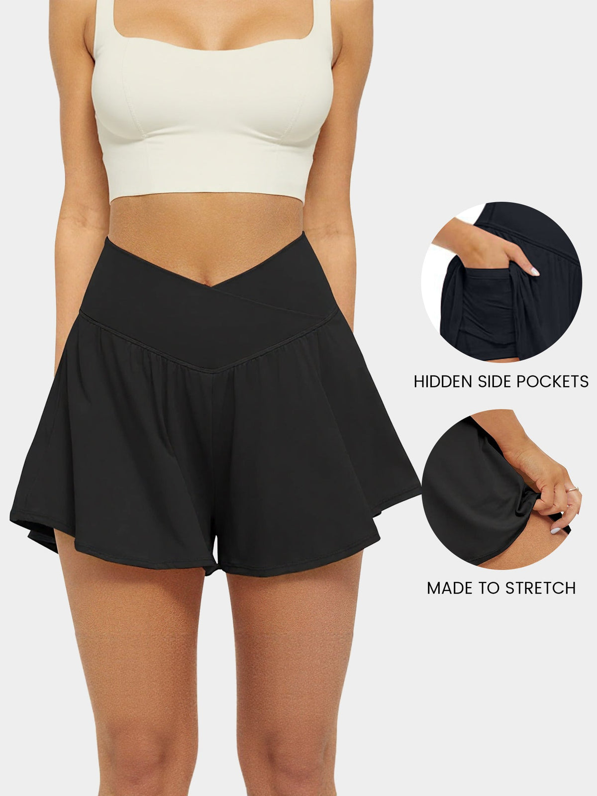 Breathable Running and Fitness Workout Shorts