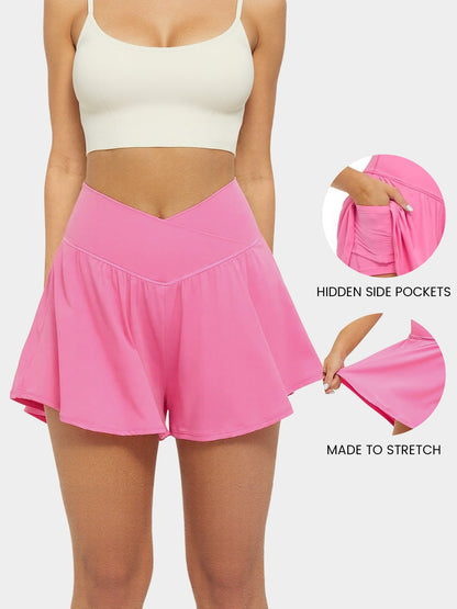 Breathable Running and Fitness Workout Shorts