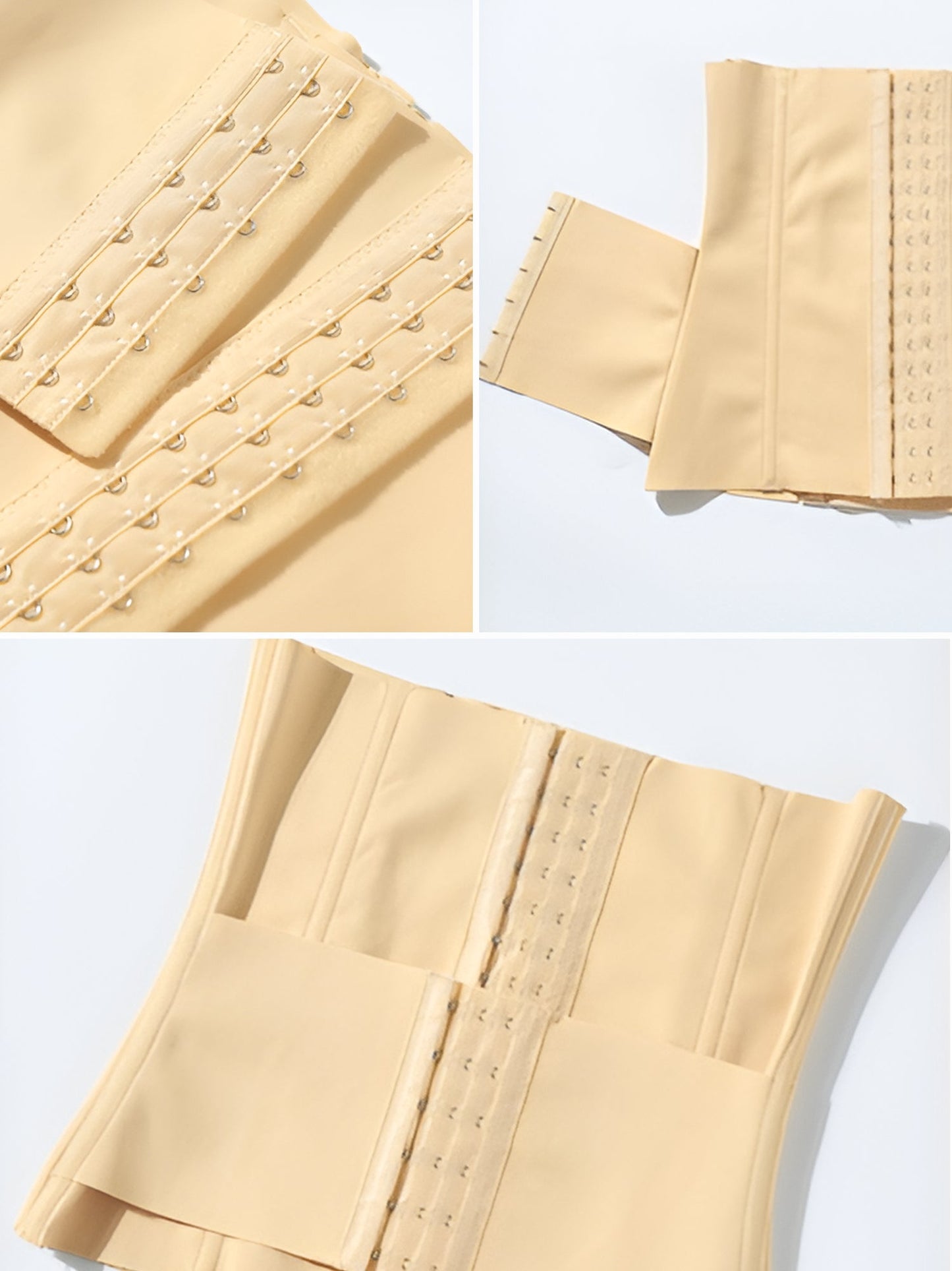 Waist Shaping Cincher Solid Color Corset