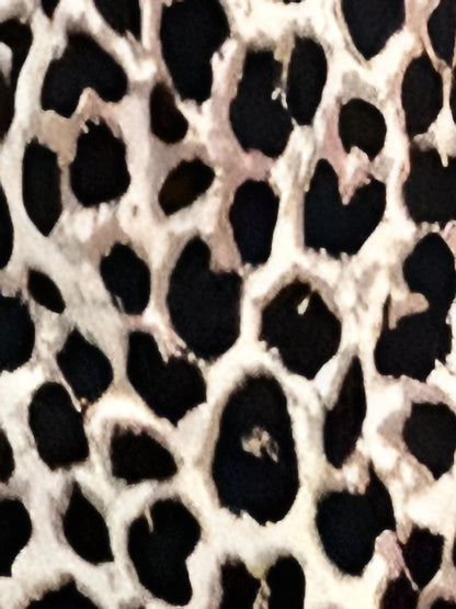 Leopard Print Sleeveless V Neck Wide Legs Jumpsuit
