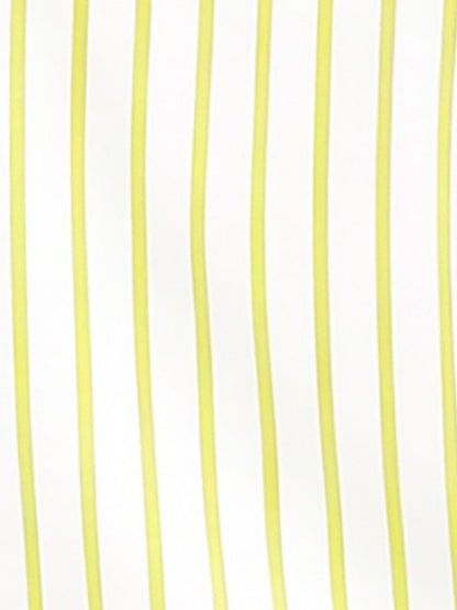 Casual Drop-Shoulder Striped Short Sleeves Blouse