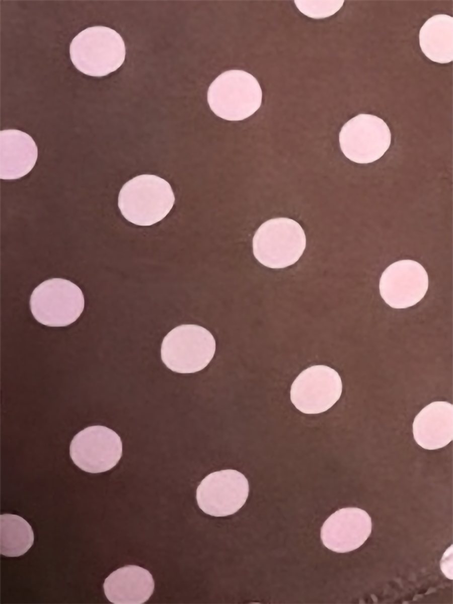 3 Pieces Halter Neck Polka Dot Triangle Cut Tie Side Bikini