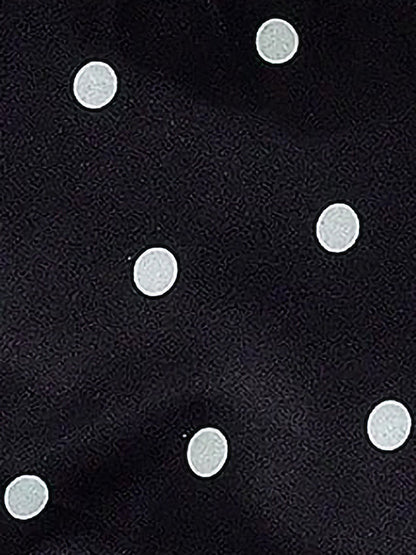 Triangle Cut Tie Side Polka Dot Bikinis Two-Piece Swimsuit