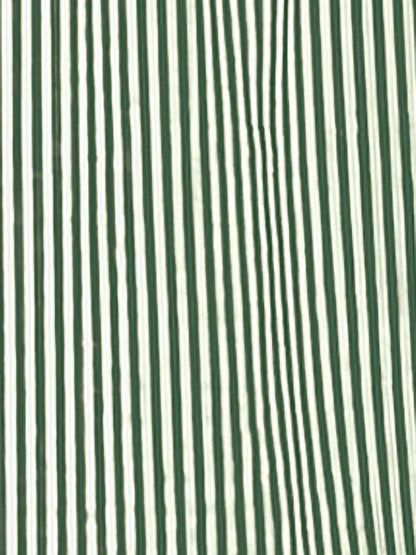 Striped Halter Neck Smocked Backless Resort Dress