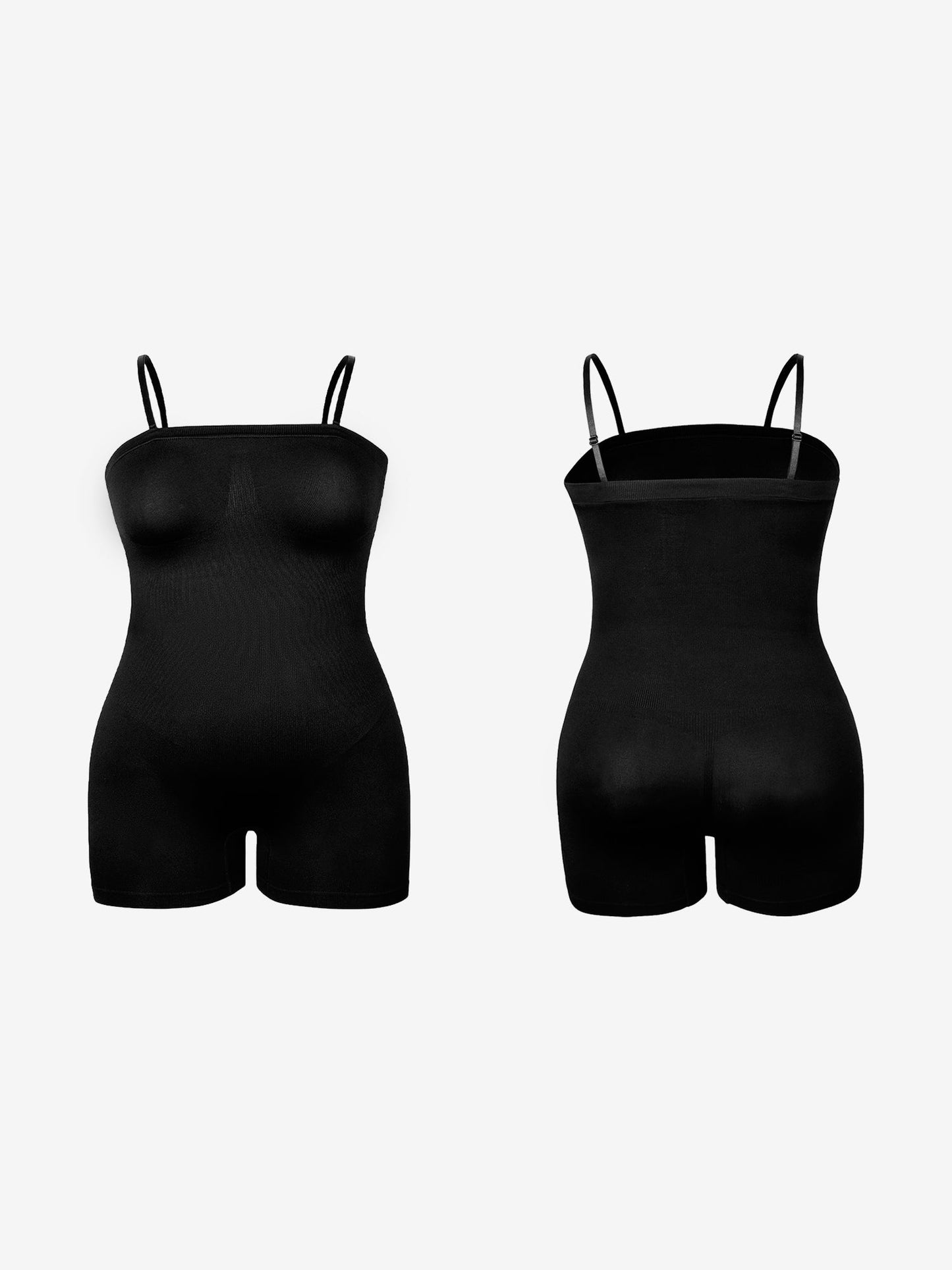Removable Straps Solid Color Sleeveless Leotard