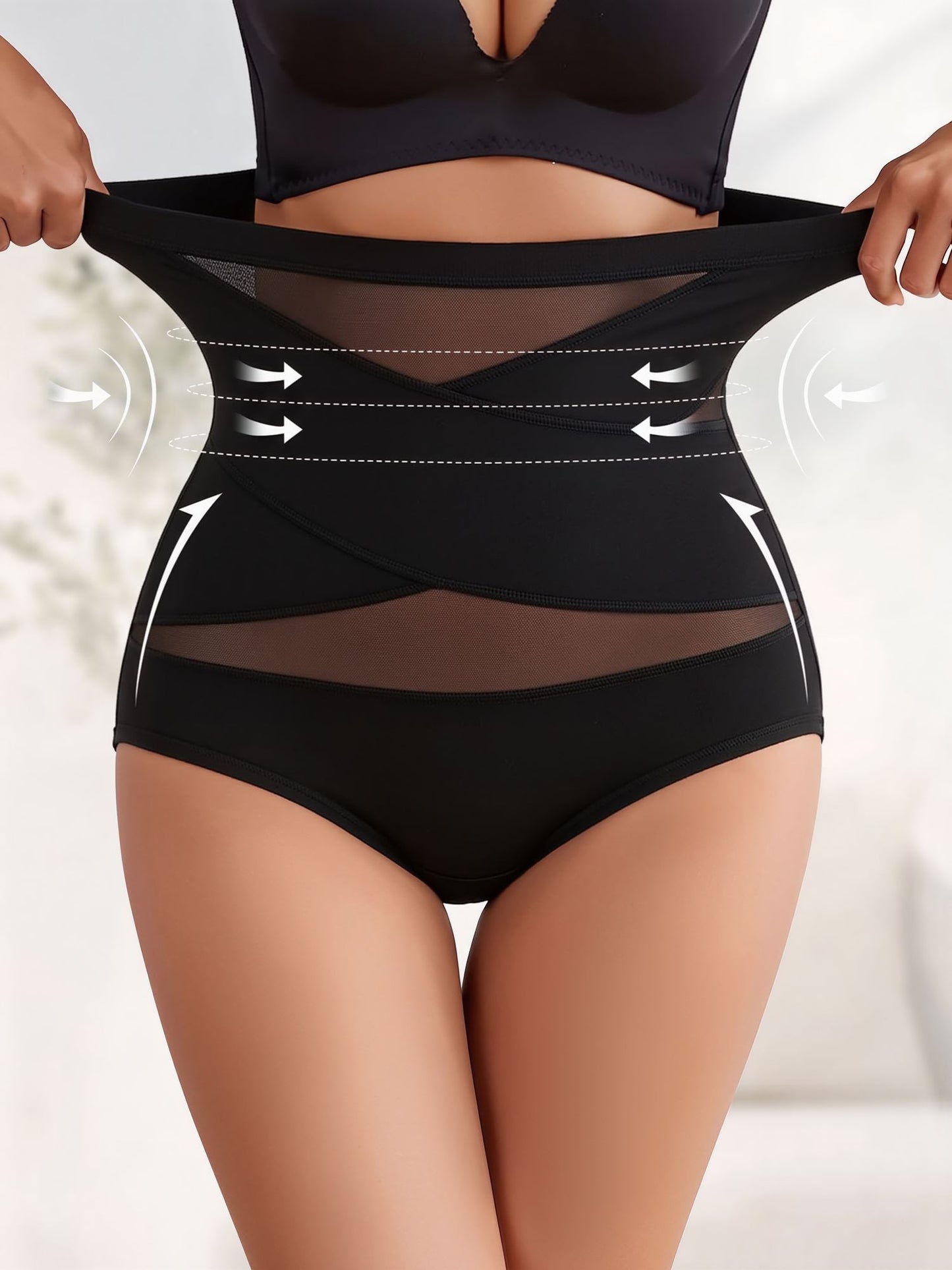 3 Pieces High-Waisted Shaping Butt-Lifting Underwear Panties