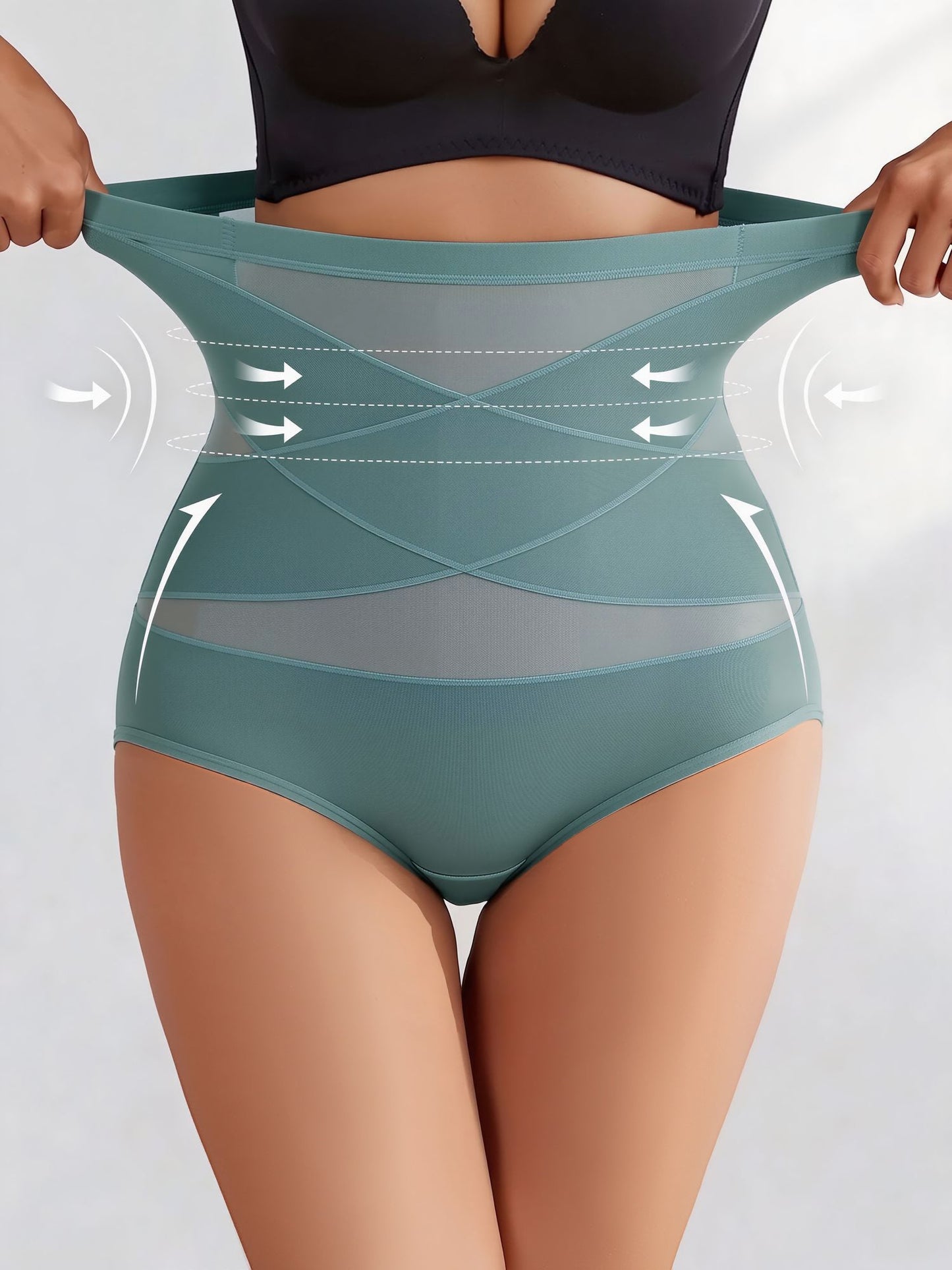 3 Pieces High-Waisted Shaping Butt-Lifting Underwear Panties