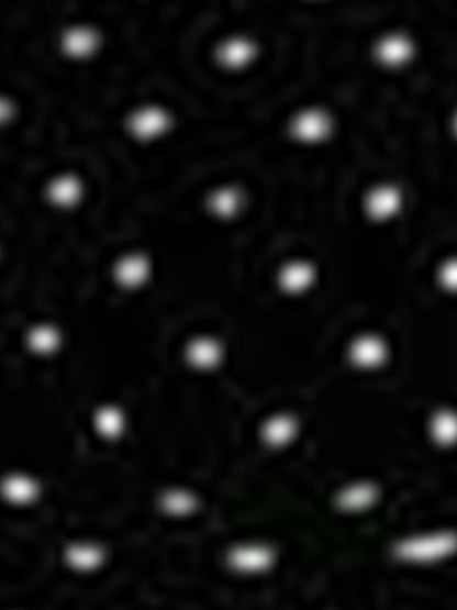 Polka Dot Print Cap Sleeves A-Line Maxi Dress