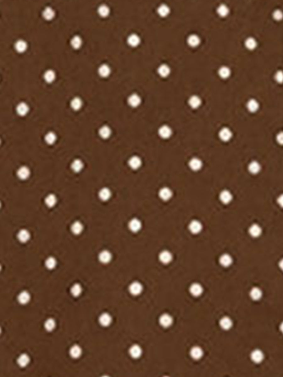 Polka Dot Print Cap Sleeves A-Line Maxi Dress