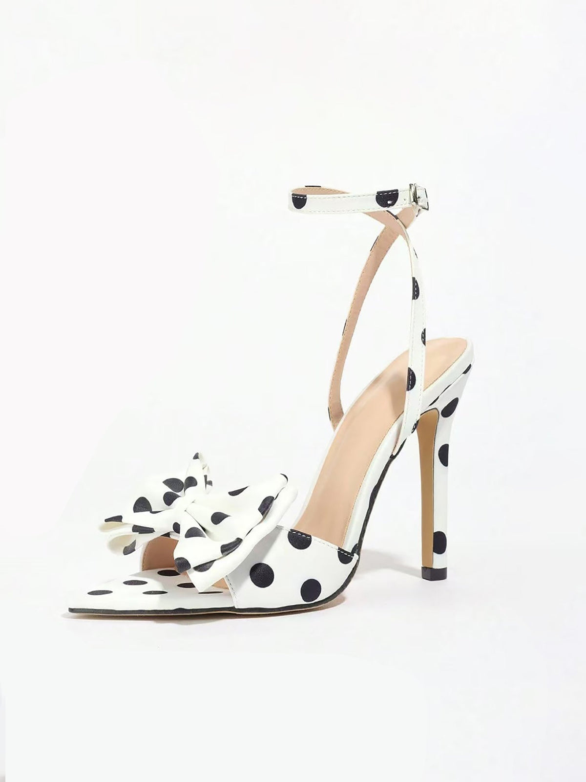 Pointed Toes Thin Straps Bow Slingback Sandals