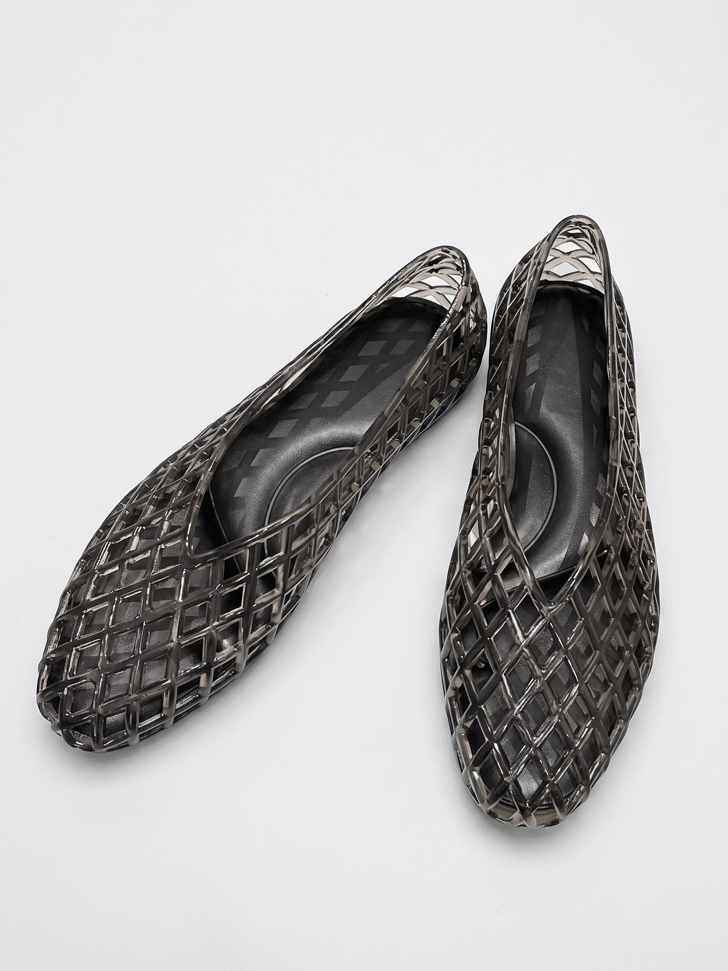 Square Toe Crystal Casual Ballerina Ballet Flats