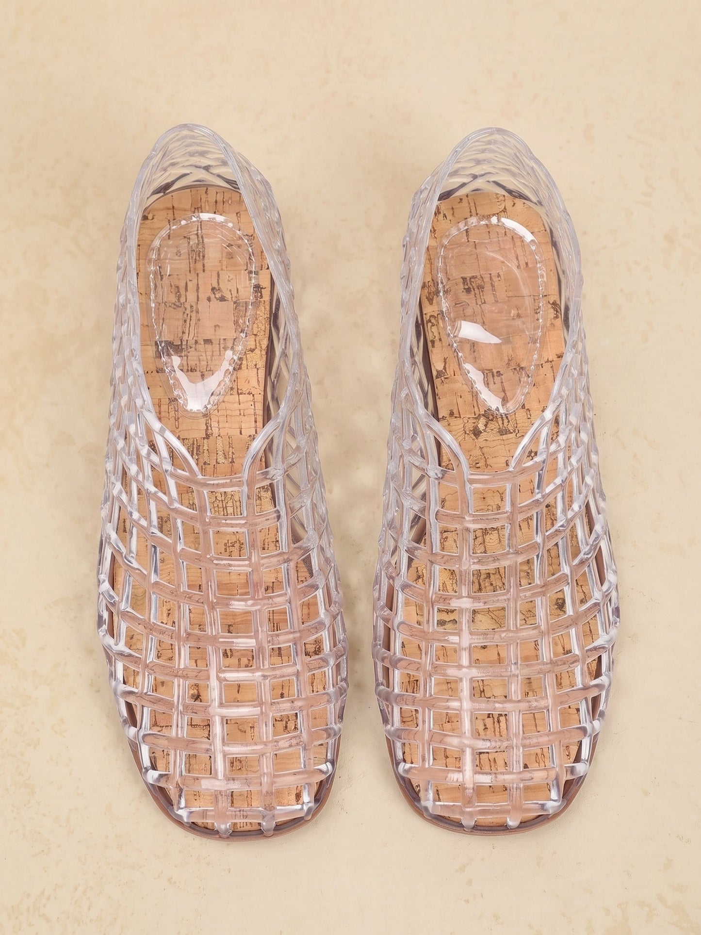 Mesh Square Toe Breathable Casual Women's Flats