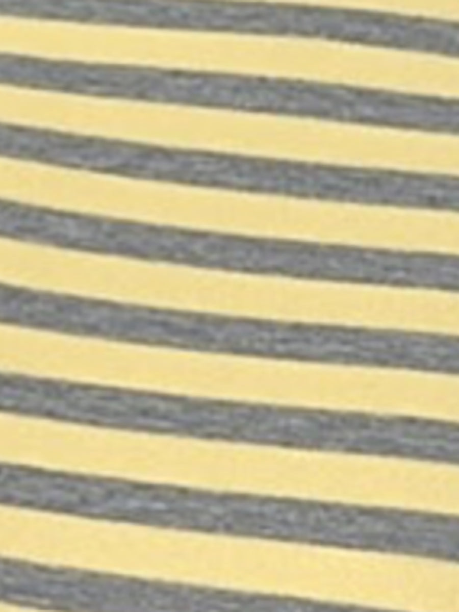 Cotton Colorblock Striped Boat Neck Long Sleeve Top