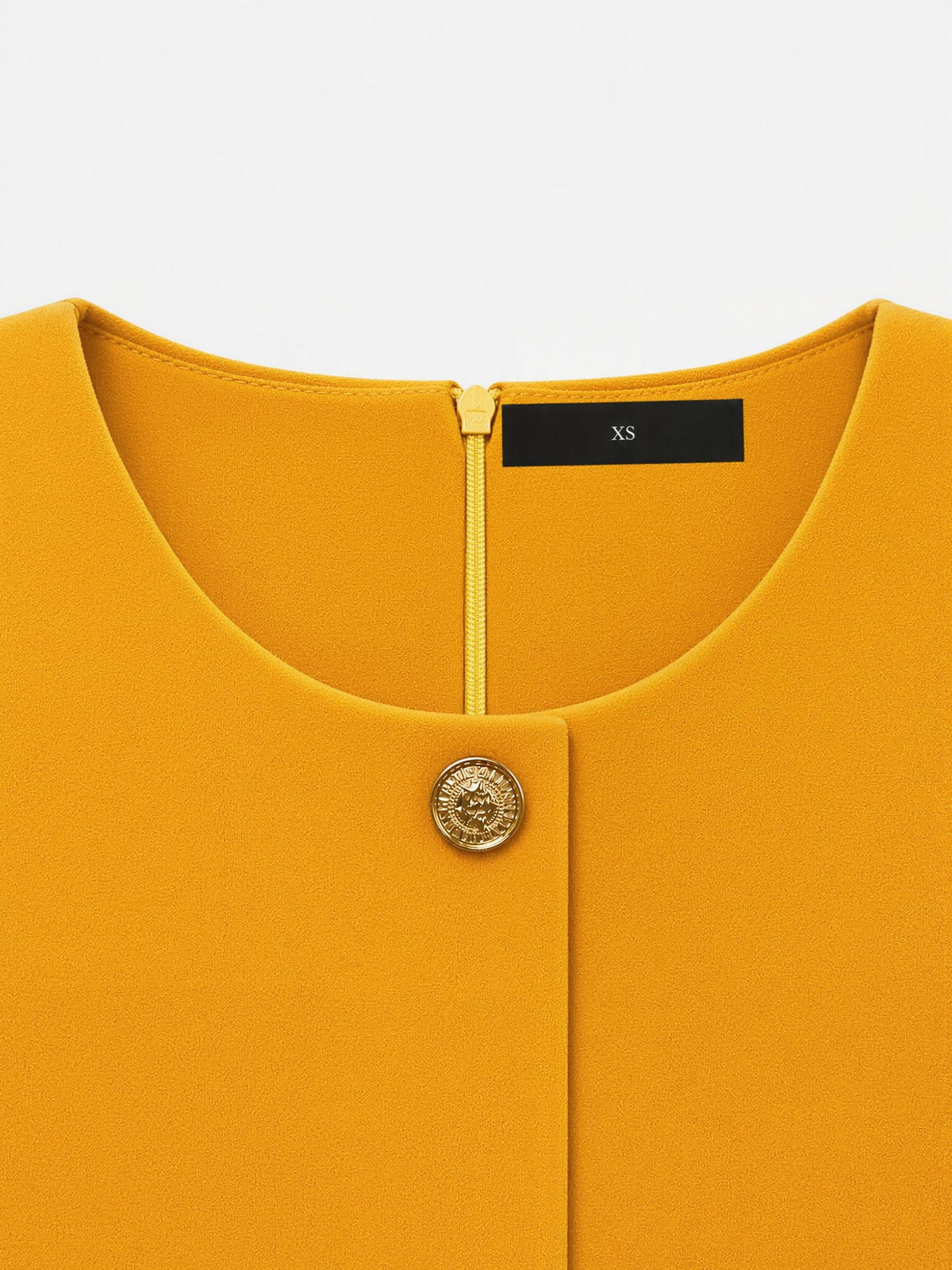 Fake Two-Piece Belted Midi Pleated Work Dress
