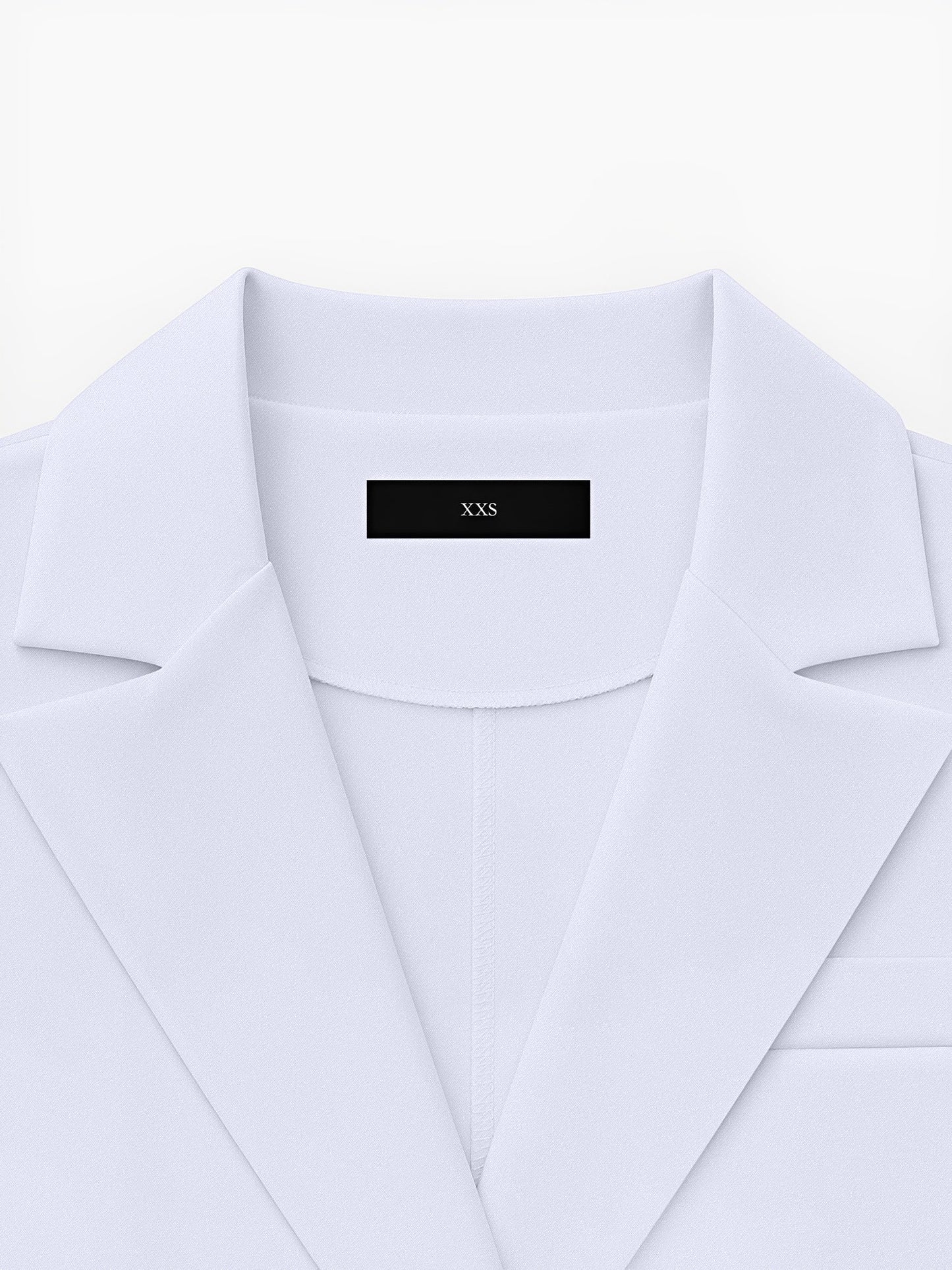 Notched Lapel Double-Breasted Belted Blazer Dress