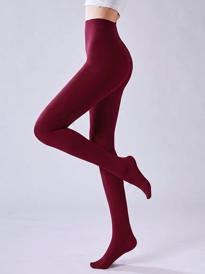 80D Solid Color Semi-Sheer Pantyhose