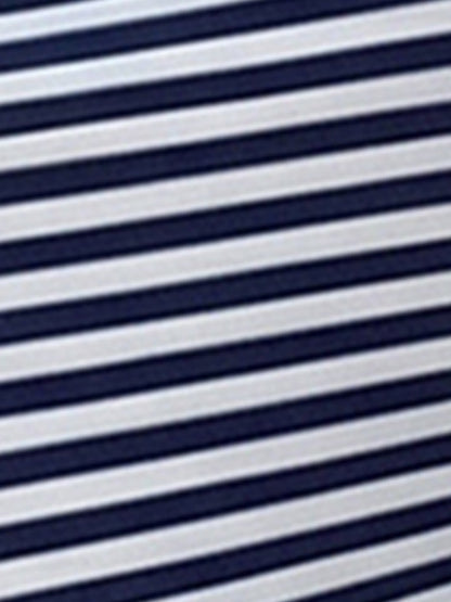 Square Neck Striped Long Sleeves Bodycon Maxi Dress